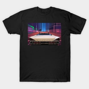 1959 Mercury Parklane Convertible in the City T-Shirt